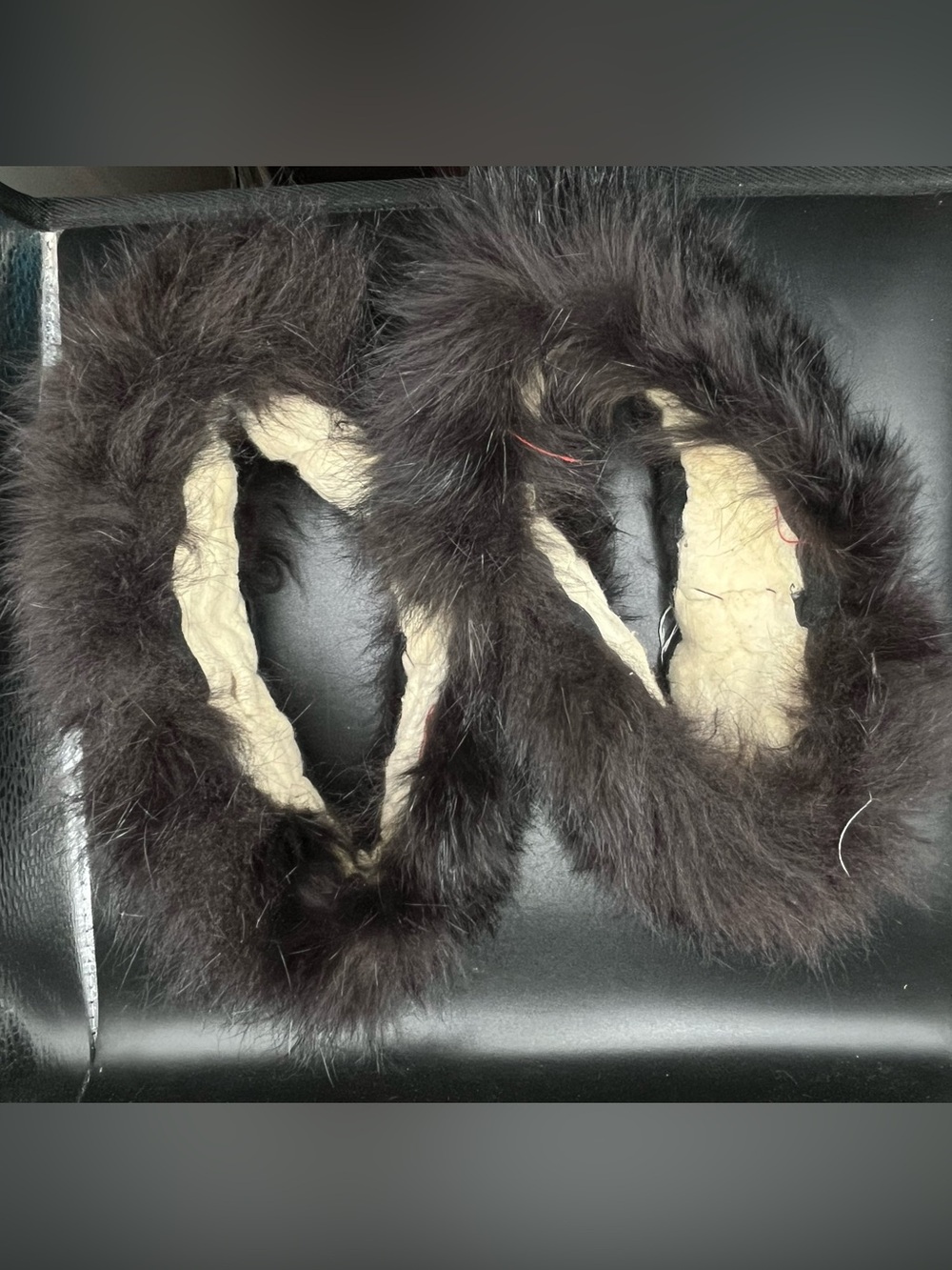 Real Vintage Fur Coat Cuffs